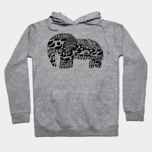 baby elephant in style ecopop Hoodie